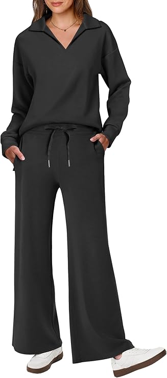 AMAZON ESSENTIALS                            ANRABESS Two-Piece Sweatsuit